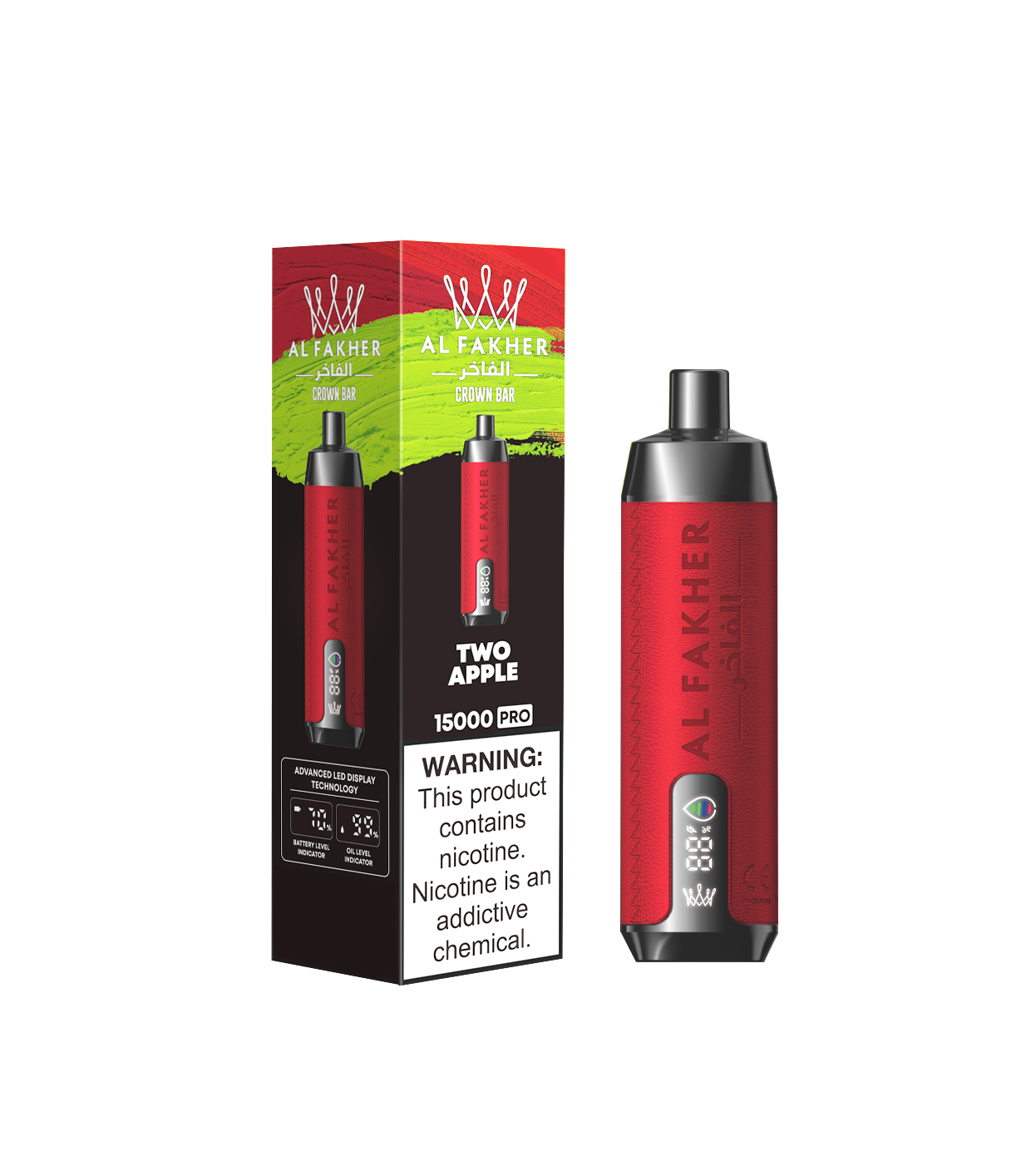 AL FAKHER CROWN BAR 15k vape