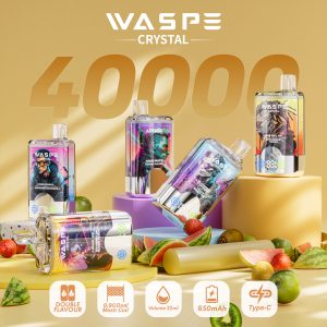 WASPE Crystal Double Flavors 40000 puffs vape