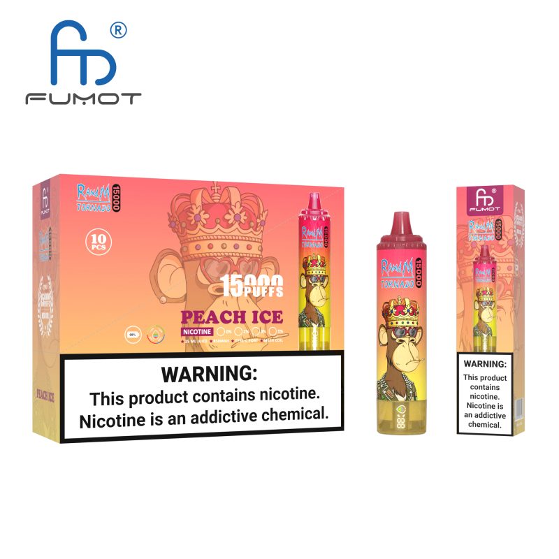 RandM Tornado 15000 Peach Ice