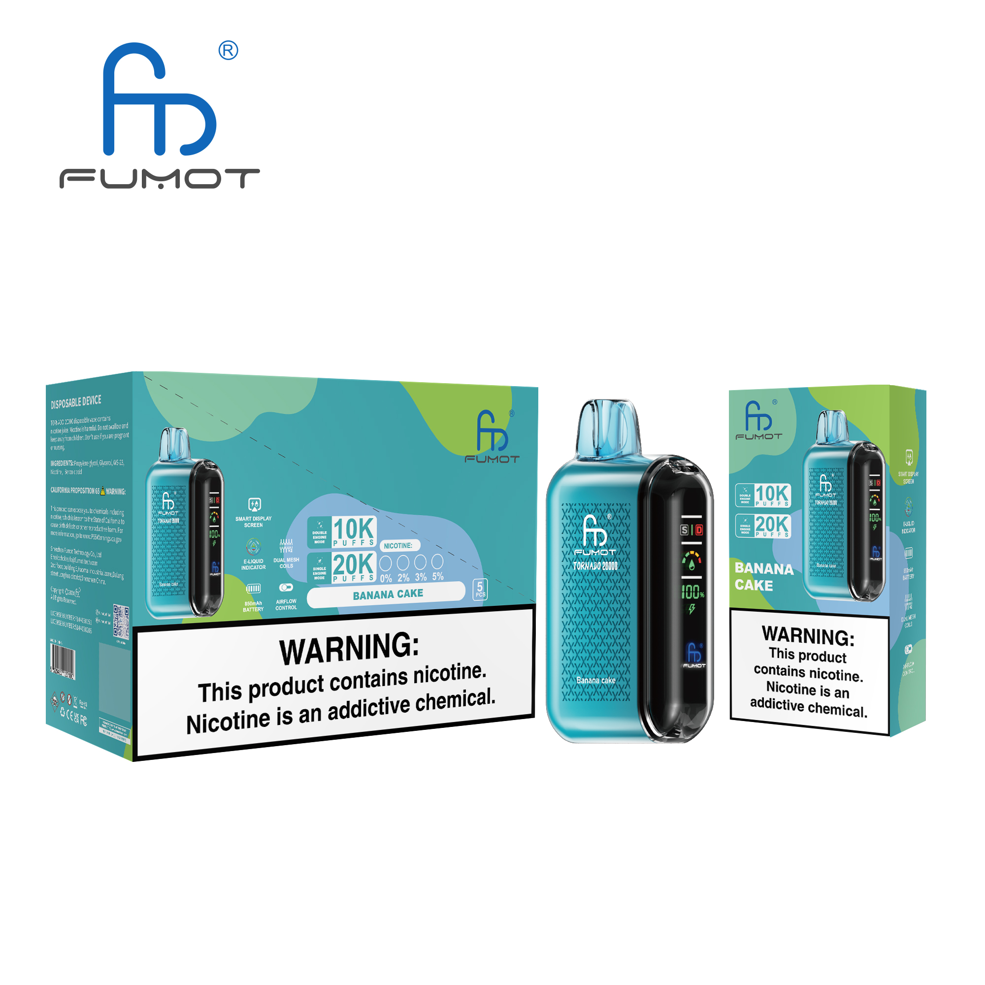 Fumot 20K Puff Vape