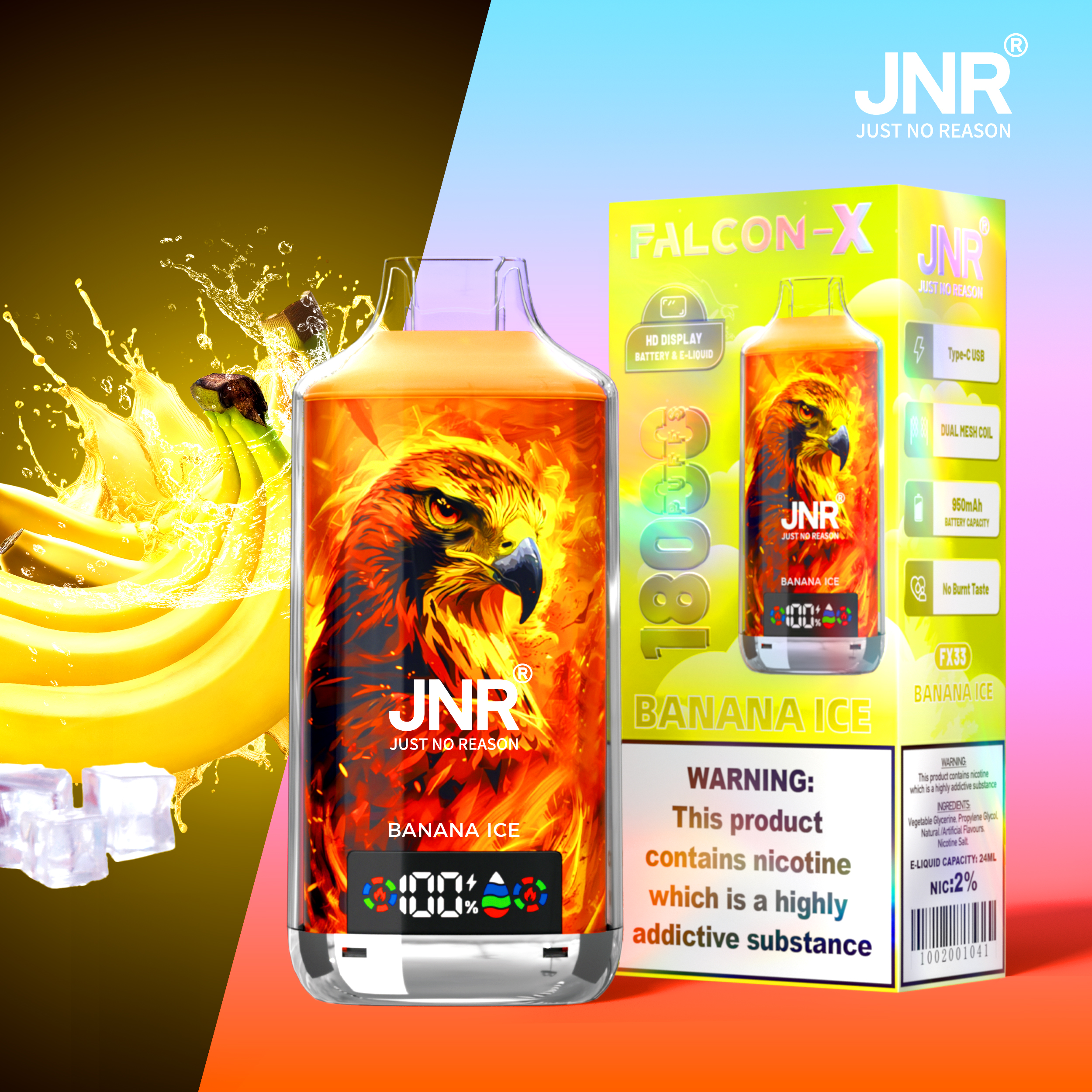 JNR Falcon 18000 puff