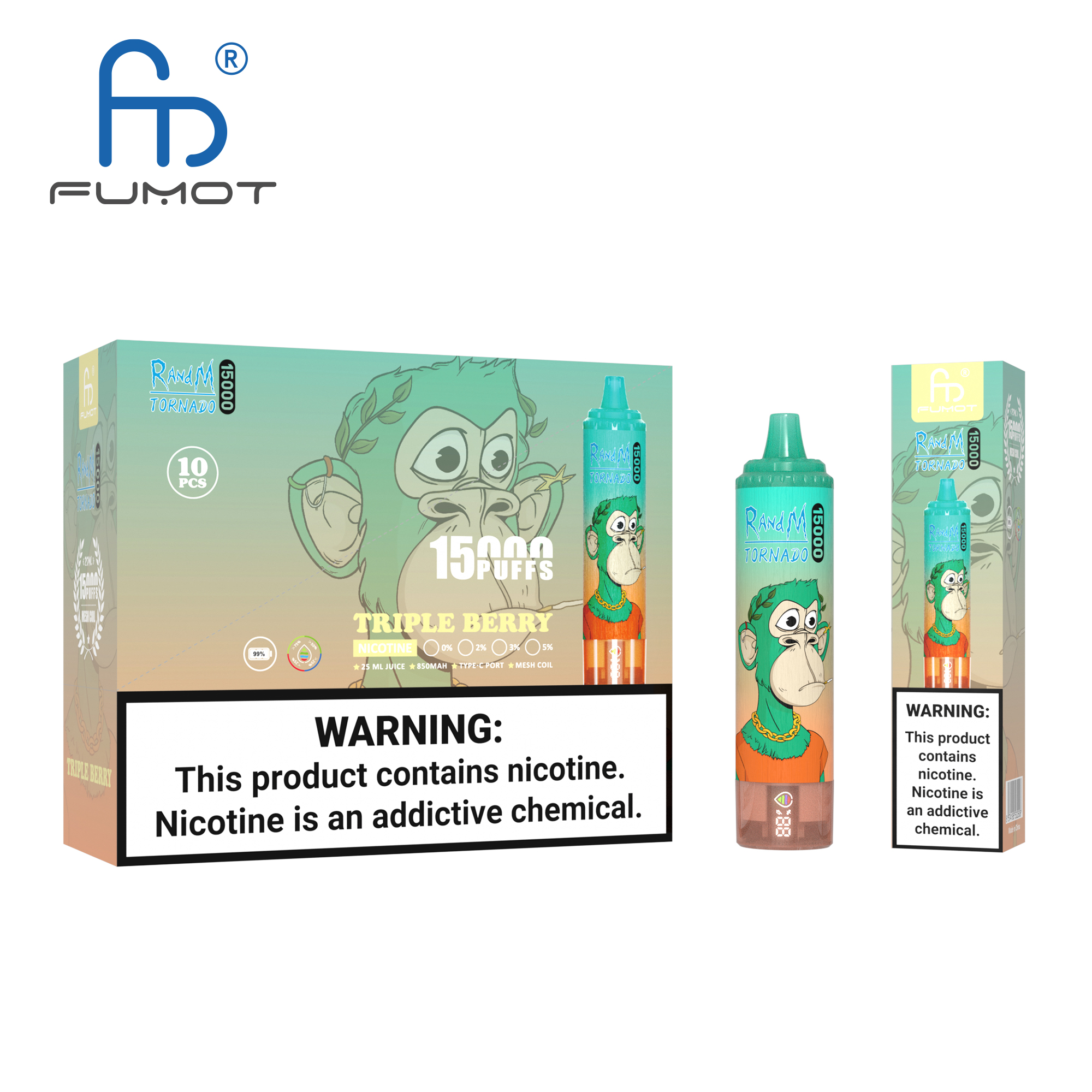 RandM Tornado 15000 vape